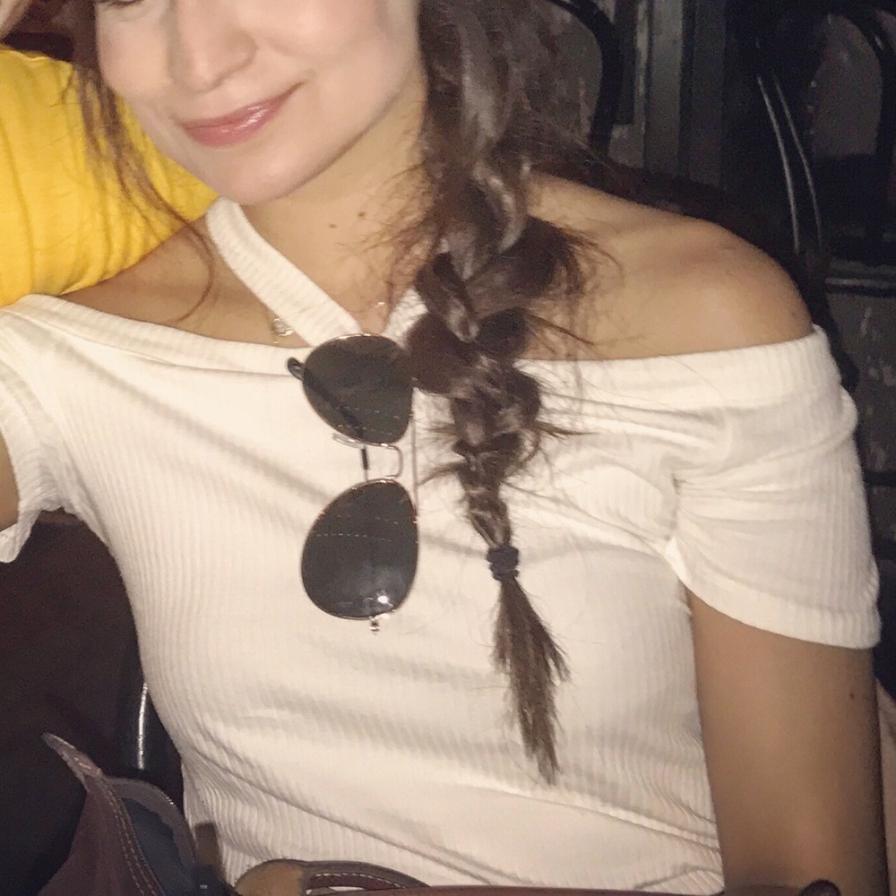Zara choker shirt.